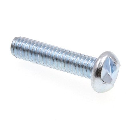 Prime-Line Machine Screw, One-Way, Round Head No. 8-32 X 3/4in Zinc Plated Steel 100PK 9014363